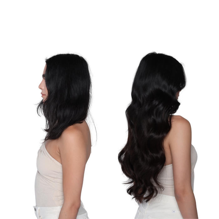 #1B   |  WAVY: Keratin Fusion Extensions