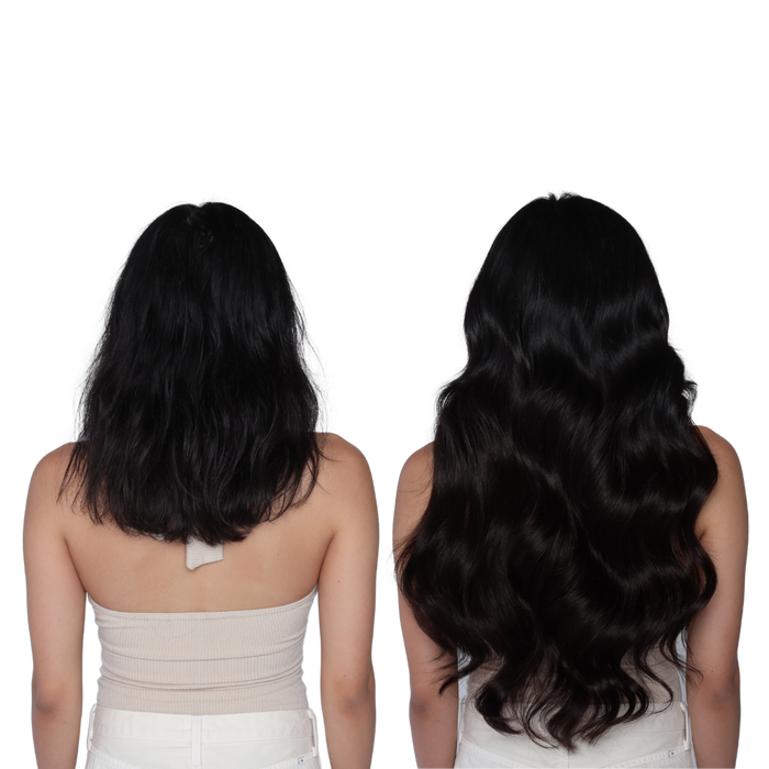 #1B   |  WAVY: Keratin Fusion Extensions