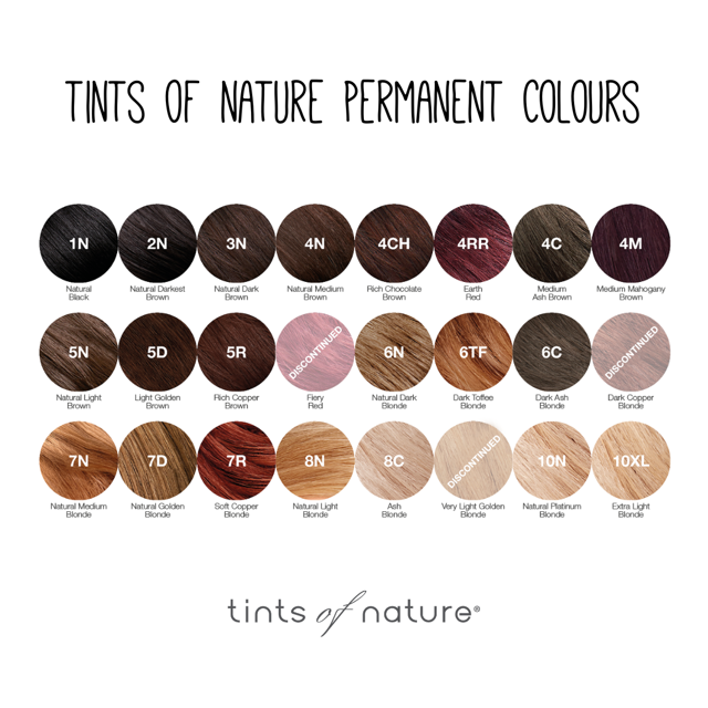 1N Natural Black Permanent Hair Dye