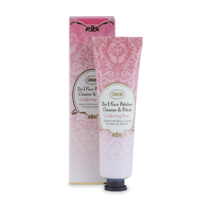 2 in 1 Gelée Face Polisher Comforting Rose 2oz (60mL)