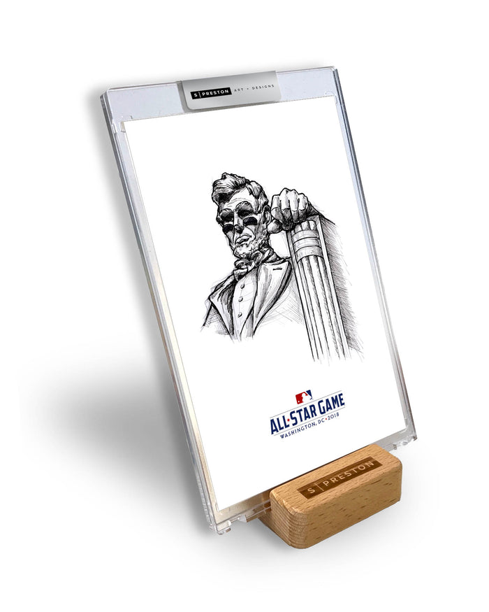 2018 MLB All-Star Game Sketch Art Slab (Eyeblack Lincoln)