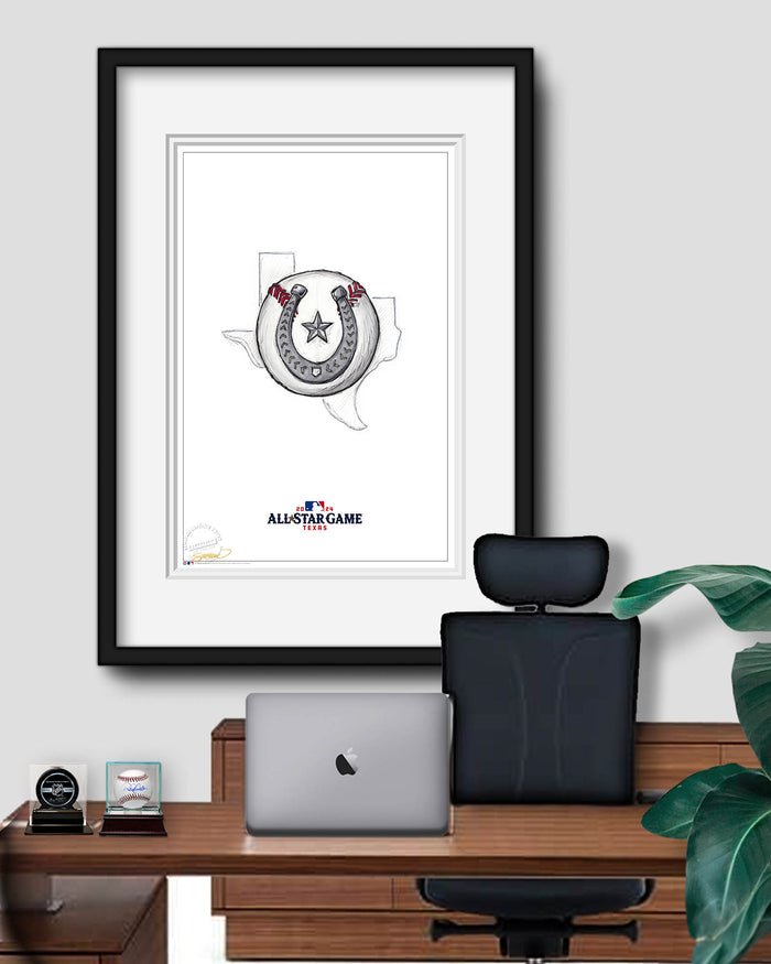 2024 MLB All-Star Game Sketch Limited Edition Print