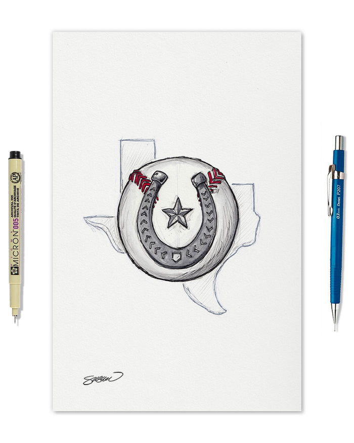 2024 MLB All-Star Game Sketch Limited Edition Print