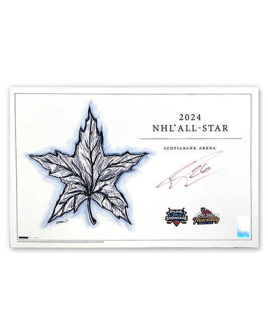 2024 NHL All Star Game Sketch - Emily Clark Autograph