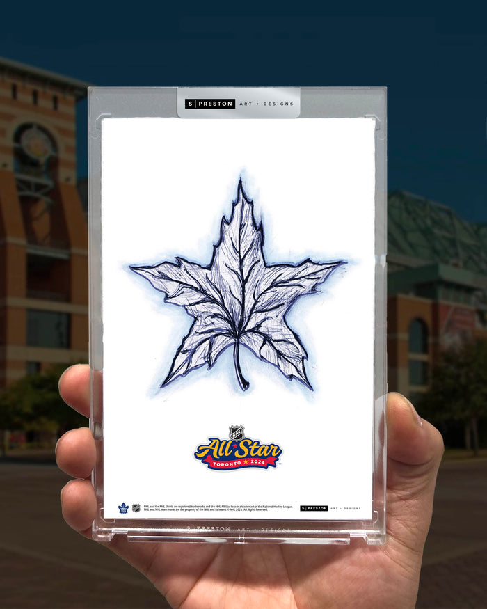 2024 NHL All-Star Game Sketch Art Slab