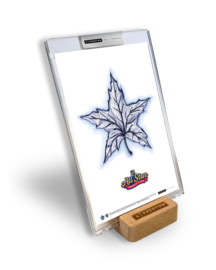 2024 NHL All-Star Game Sketch Art Slab