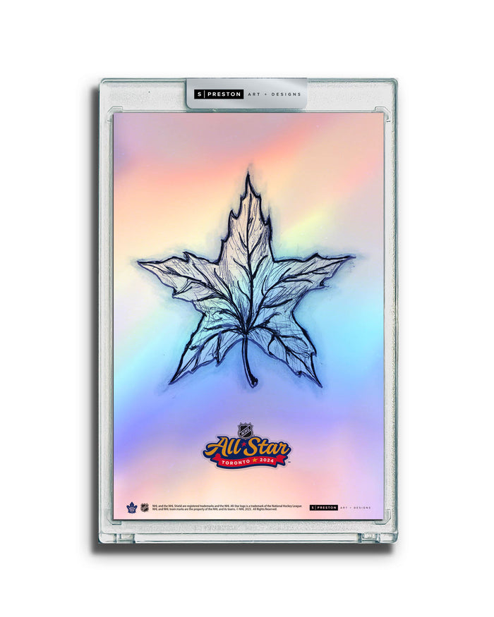 2024 NHL All-Star Game Sketch Art Slab