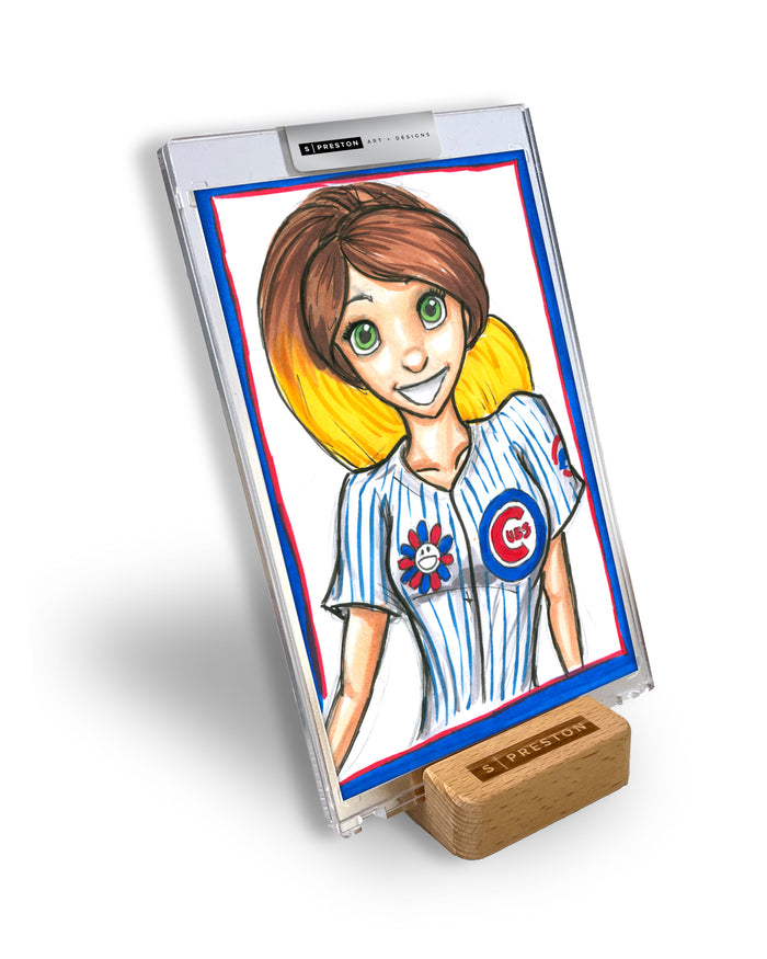 2025 MLB Tokyo Series Konnie Mackenzie Original Artwork