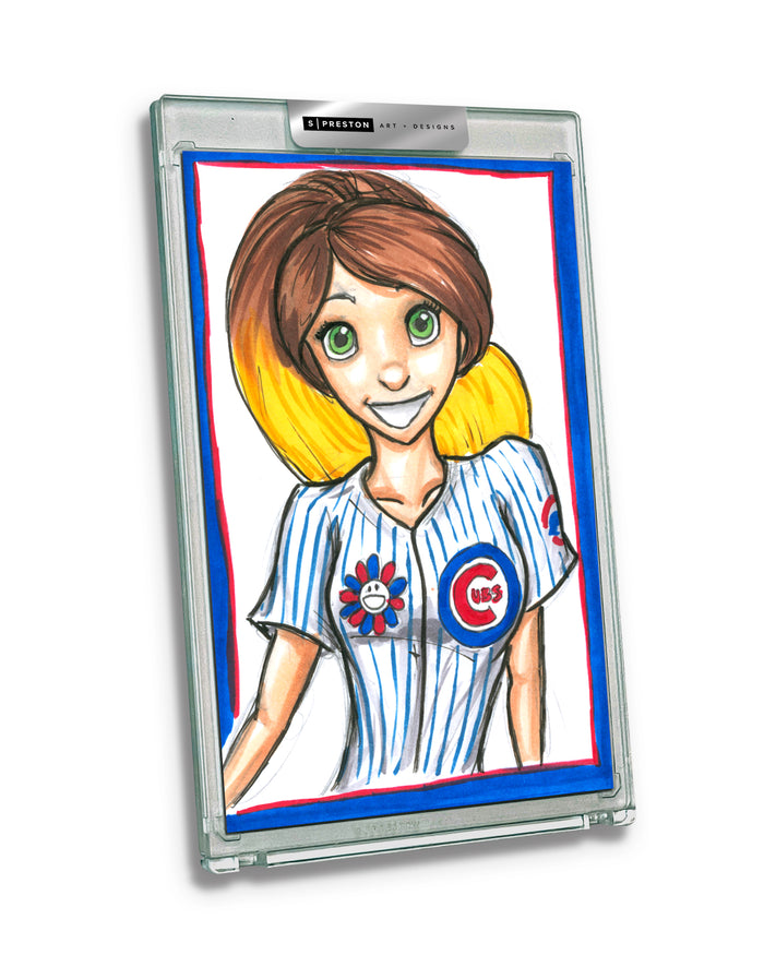 2025 MLB Tokyo Series Konnie Mackenzie Original Artwork