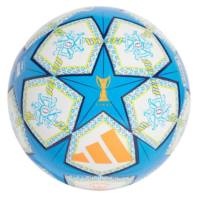 adidas 24/25 WUCL League Top Soccer Ball (White/Orange/Night Sky/Pantone) | SoccerWearhouse