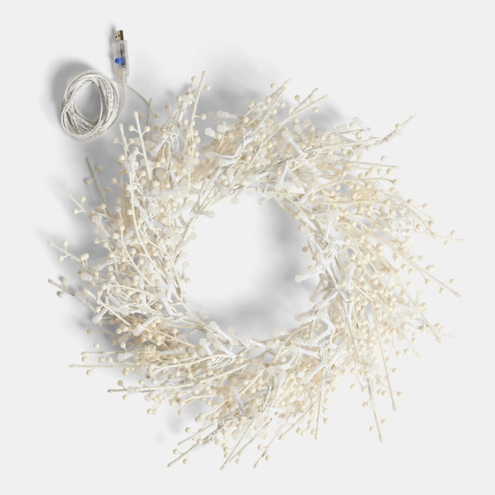 300 LED Wreath - Multi 🇬🇧