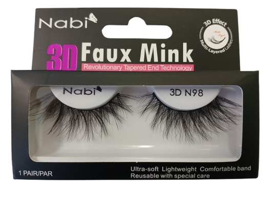 3D N98 - Nabi 3D Faux Mink Eyelash