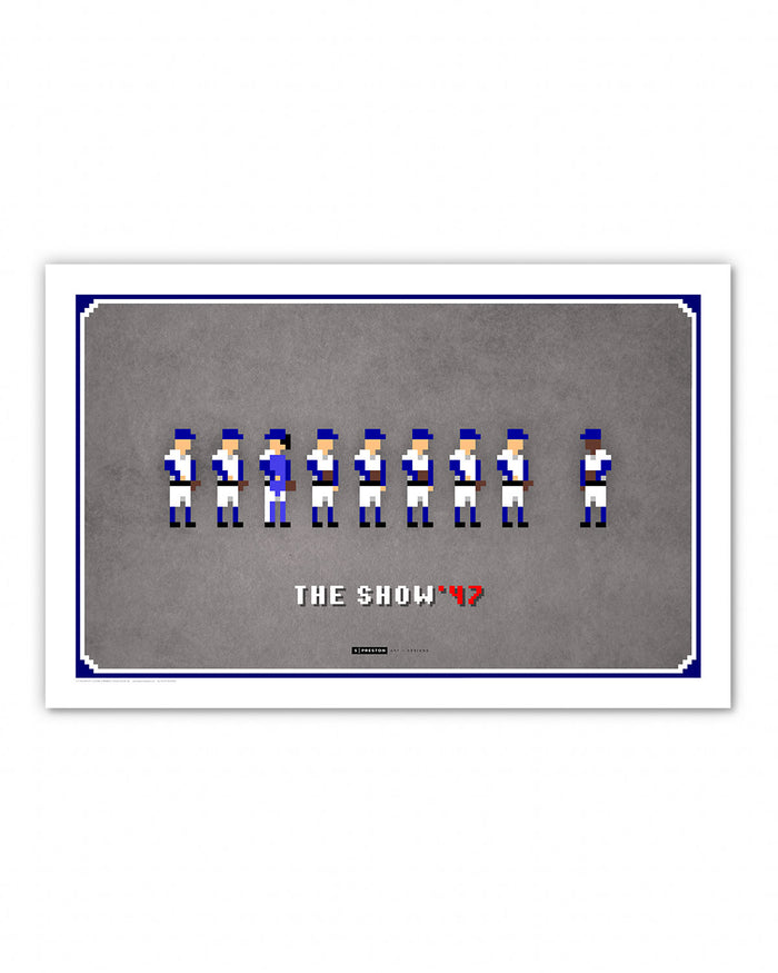8-Bit Color Barrier Poster Print