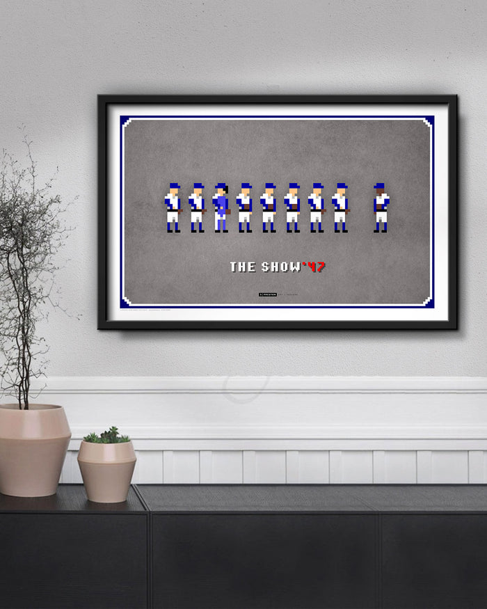 8-Bit Color Barrier Poster Print