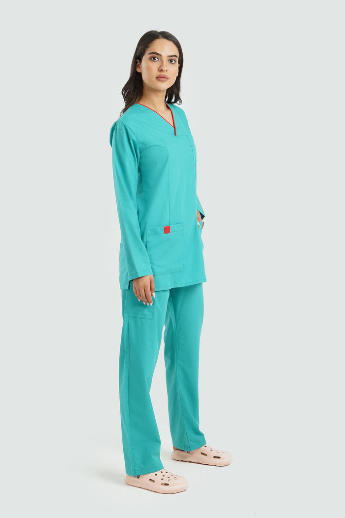 X-Small / Teal Green