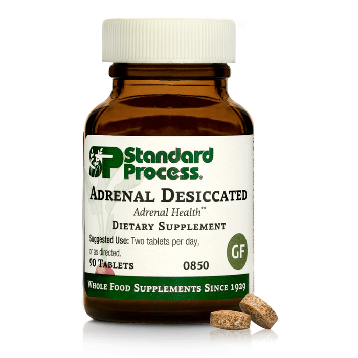 Adrenal Desiccated, 90 Tablets