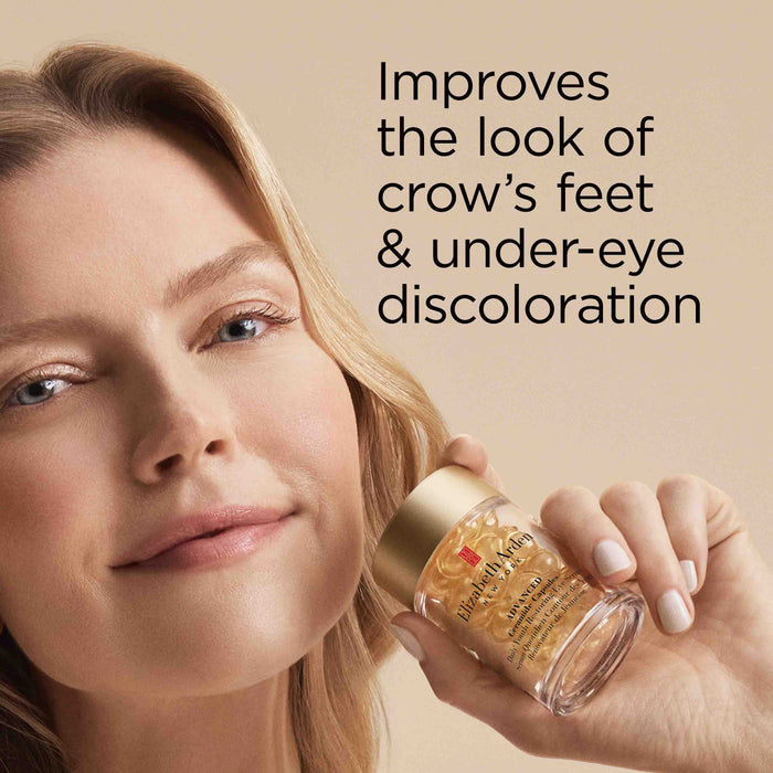 Improves the look of crow's feet and under-eye discoloration