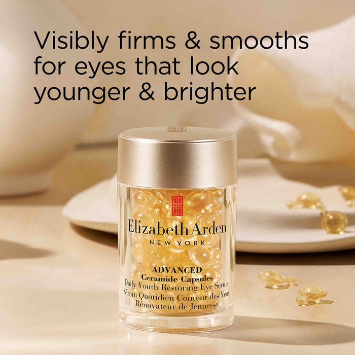 Visibly firms and smooths for eyes that look younger and brighter