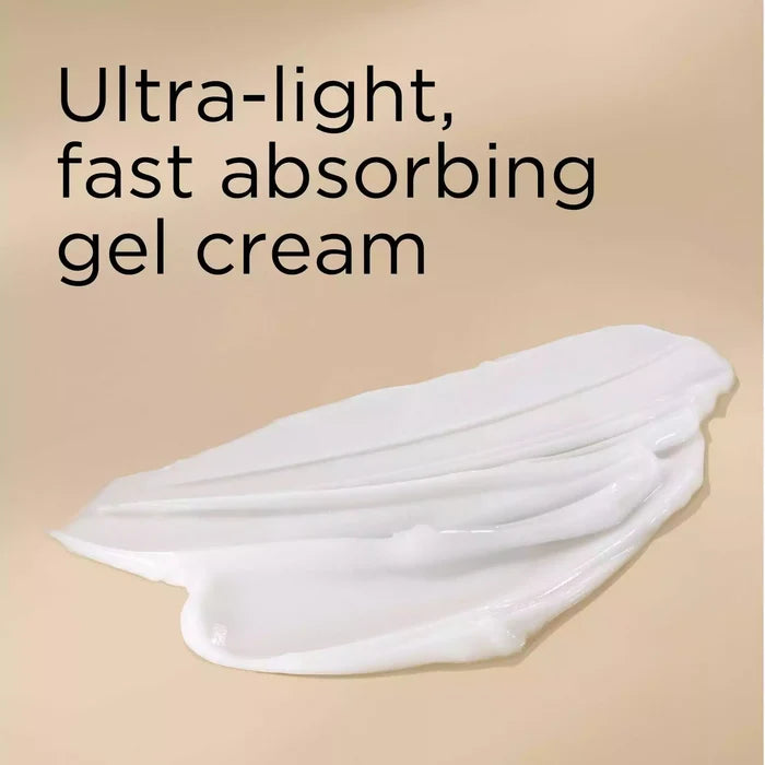 Texture is ultra-light, fast absorbing gel cream