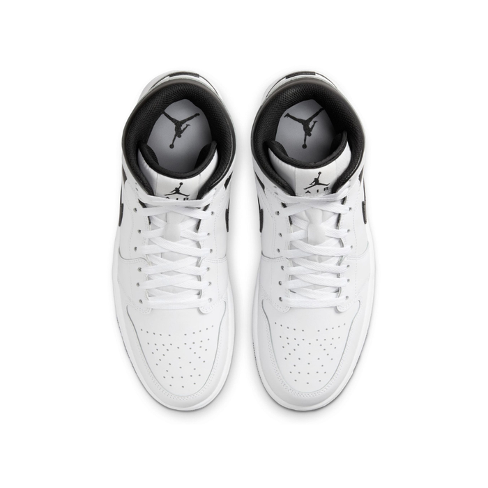 Air Jordan 1 Mid White Black White Black