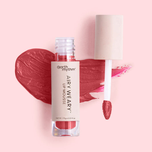 Airy weary lip mousse