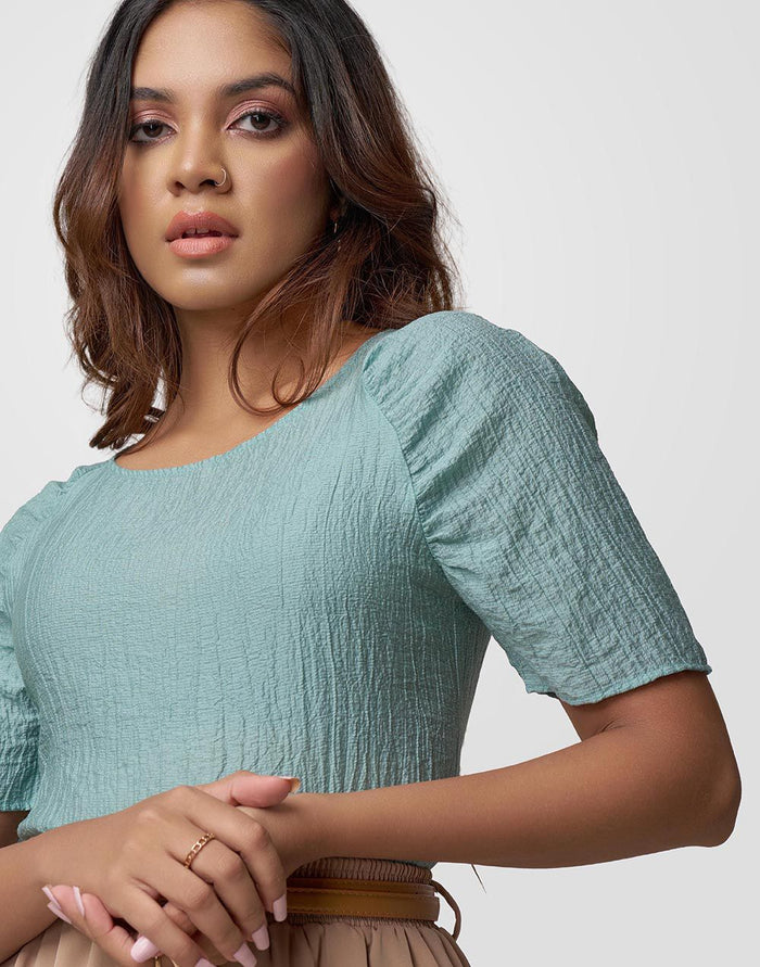 0300917402GRN (2)_Ladies_Blouse_Fashion Bug Sri Lanka