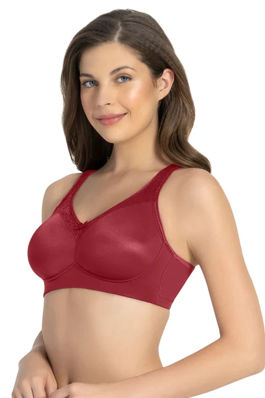 Amante Elegant Support Bra - BRA78001 Henna