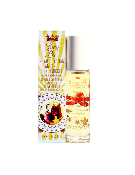 Amber Honeysuckle Apothecary Roll-on Perfume Oil| Valentines