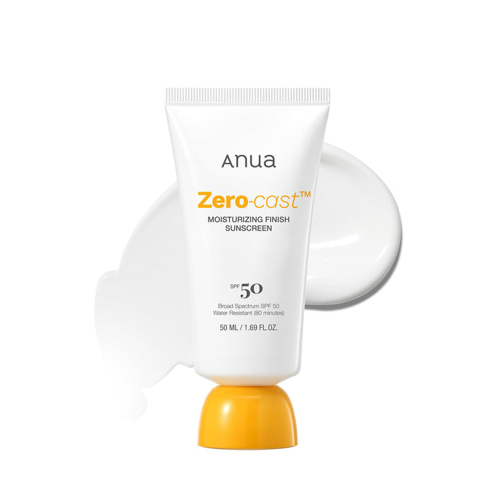 Anua Zero Cast Moisturizing Finish Sunscreen 1.69oz/ 50ml