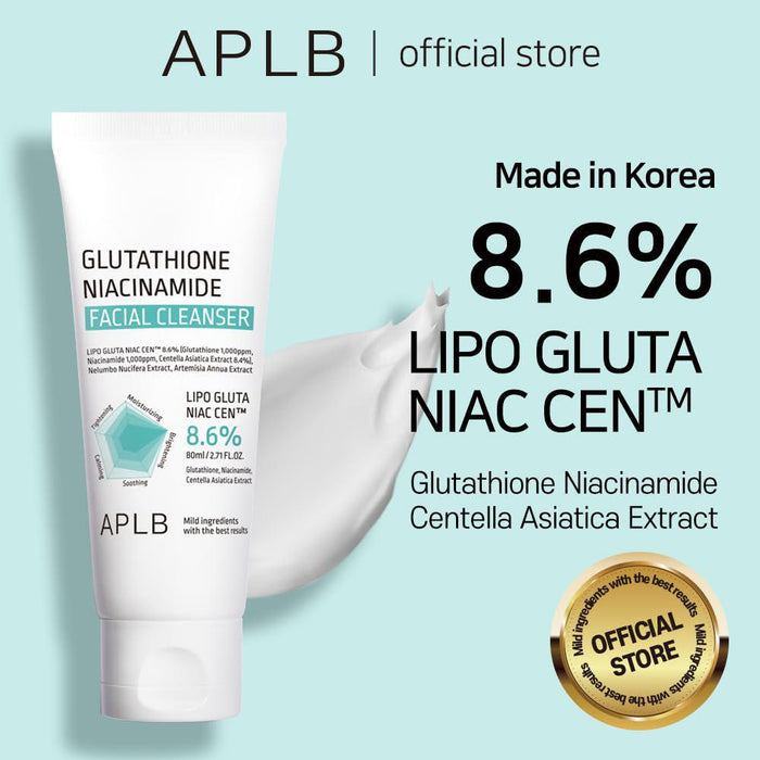 APLB Glutathione Niacinamide Facial Cleanser 80 mL