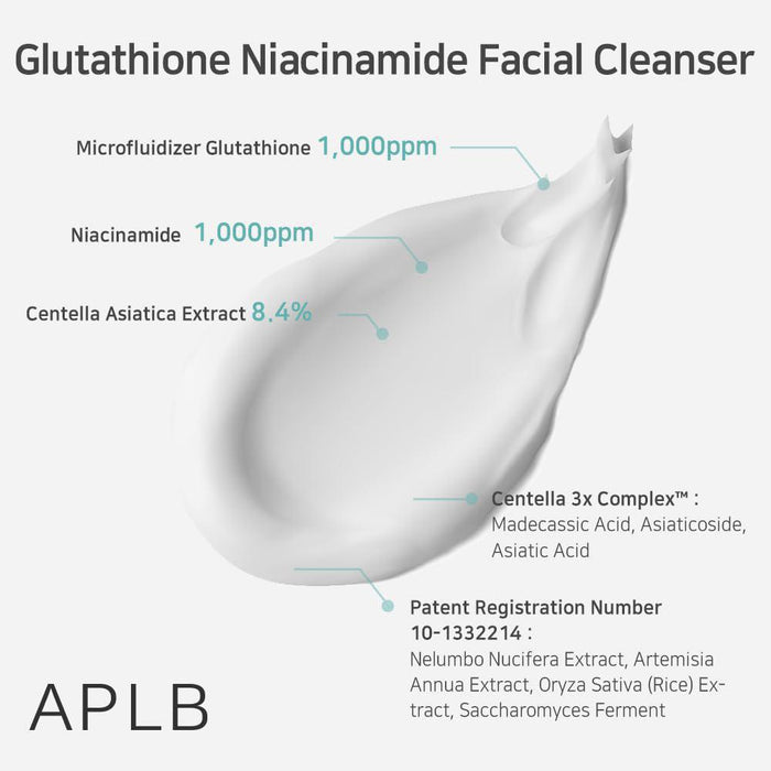 APLB Glutathione Niacinamide Facial Cleanser 80 mL