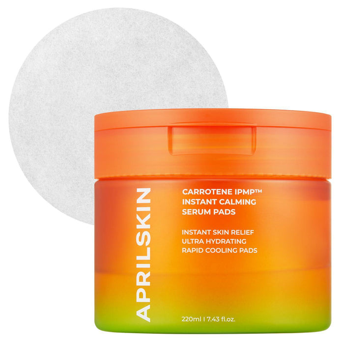 APRILSKIN Carrotenee IPMP Instant Calming Serum Pads 80 pads