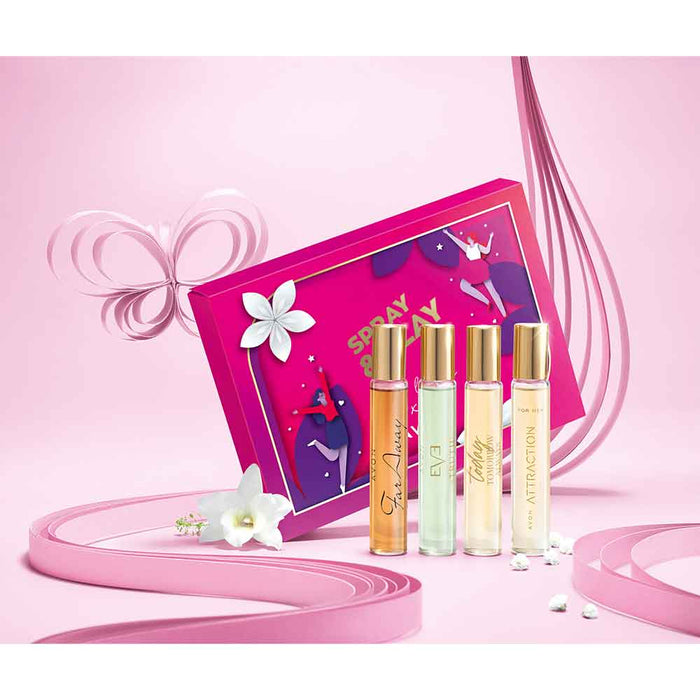 Avon TTA Today / Attraction / Eve Truth / Far Away Purse Spray Gift Set