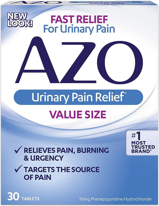 AZO Standard Urinary Pain Relief (30ct)