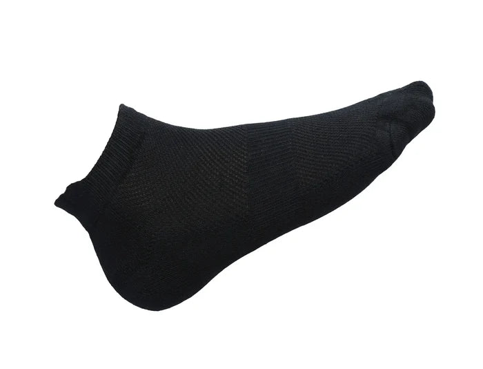 Bamboology Black Ultra Soft Ankle Length Socks (Pack of 2)