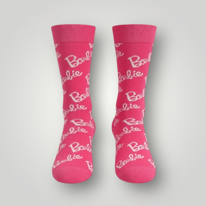 Kawaii Crew Socks Collection – Barbie & Hello Kitty Inspired - Nursecaresuites - Online Healthcare Boutiquebarbie socksclinic essentialscna essentials