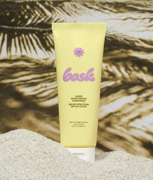 Bask Spf 50 Lotion Sunscreen Travel Size