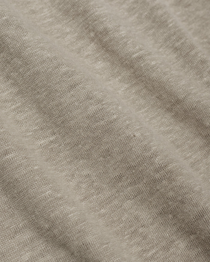 lost & found Batoner Batoner Normandy Linen T-Shirt Taupe