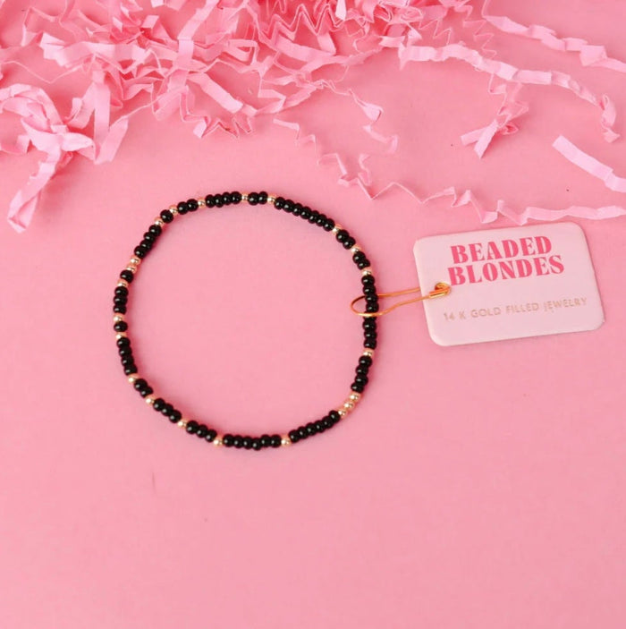 Beaded Blondes Sprinkle Stretch Bracelet