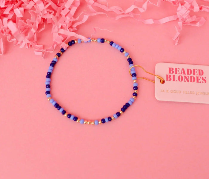 Beaded Blondes Sprinkle Stretch Bracelet