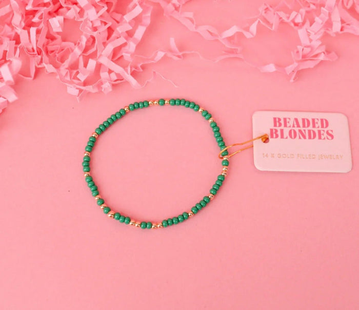 Beaded Blondes Sprinkle Stretch Bracelet