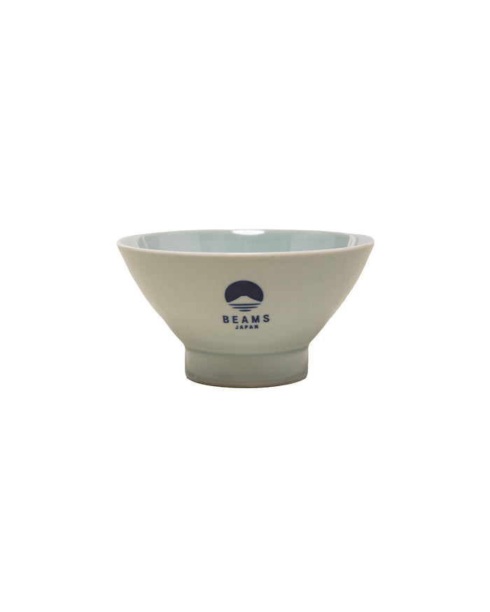 lost & found Beams Japan Beams Japan Hasami Logo Rice Bowl Light Blue