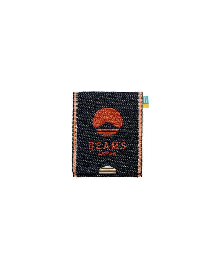 lost & found Beams Japan Beams Japan Takata Denim Logo Coin Purse Red