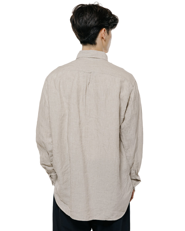 lost & found Beams Plus Beams Plus B.D. Classic Fit Linen Chambray Natural