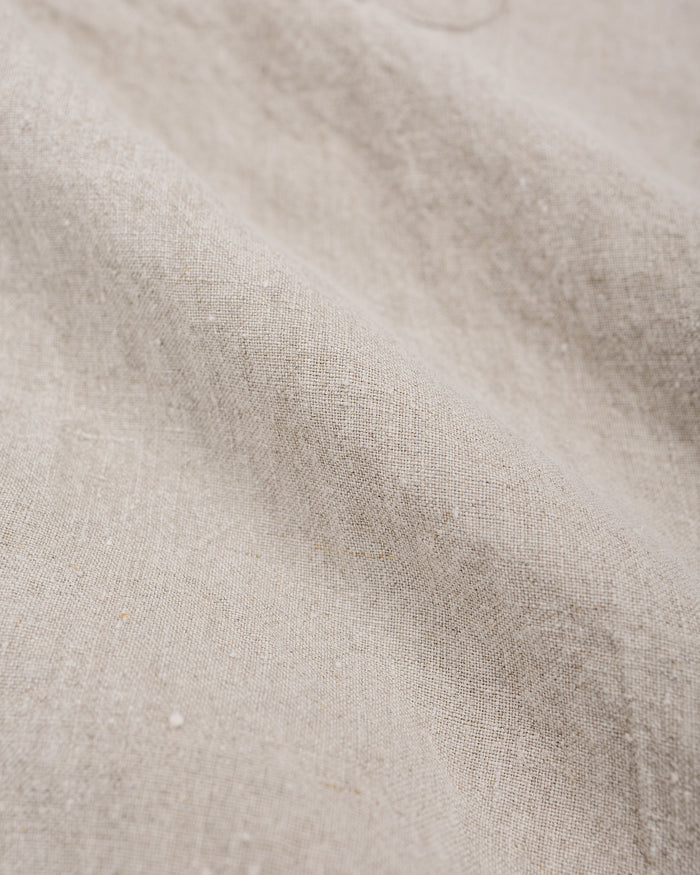 lost & found Beams Plus Beams Plus Open Collar 1/40 Linen Natural