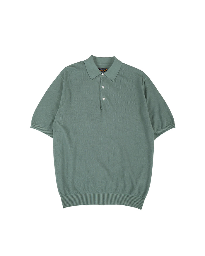 lost & found Beams Plus Beams Plus Pique Polo 14G Olive