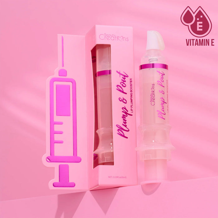 Beauty Creations Plump & Pout Gloss Lip Plumper 0.2oz/ 6ml - ikatehouse