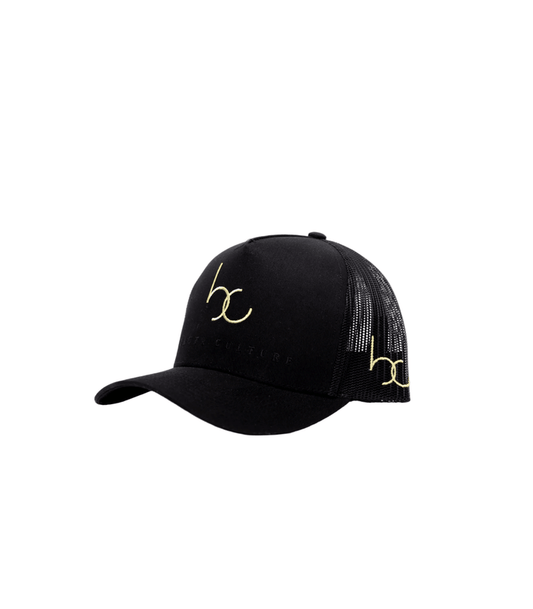 Beauty Culture Black Trucker Hat by Beauty Culture at Beauty Culture MedSpa