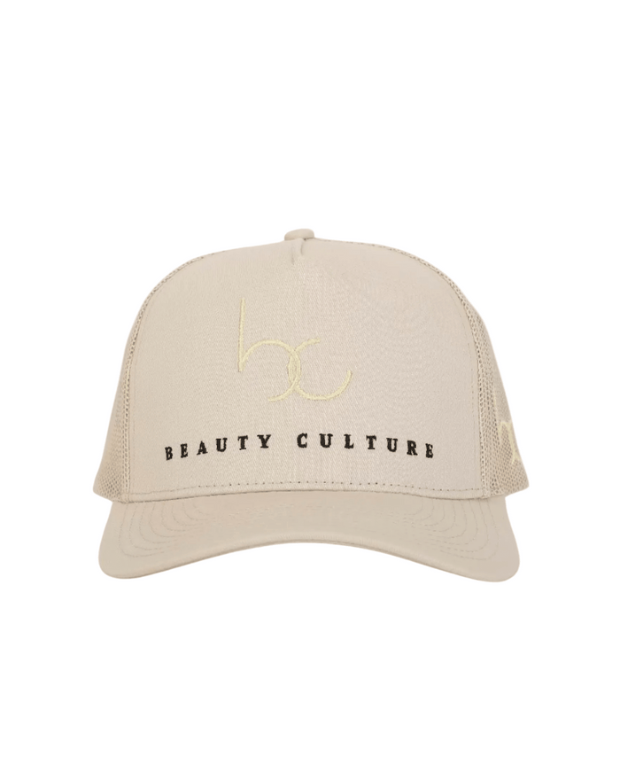 Beauty Culture Trucker Hat - Cream by Beauty Culture at Beauty Culture MedSpa