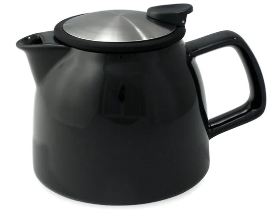 Bell Teapot with Basket Infuser 26 oz (color options)